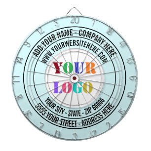 Gepersonaliseerde Bedrijf Logo Tekst Dart Board Sj Dartbord