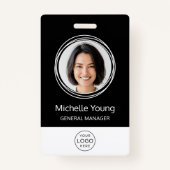 Gepersonaliseerde bedrijfs identiteitskaart van de badge (Voorkant)