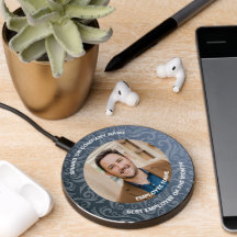 Gepersonaliseerde Bedrijfsmedewerker Foto Zilveren