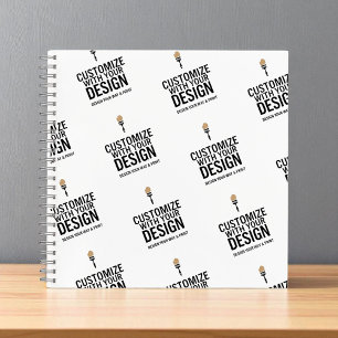 Gepersonaliseerde Bedrijfsmerk Custom Minimalist Notitieboek