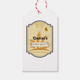 Gepersonaliseerde Beer Glass Cup Cadeaulabel