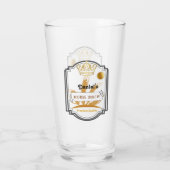 Gepersonaliseerde Beer Glass Cup Glas (Achterkant)
