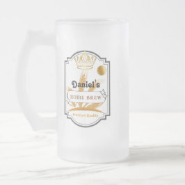 Gepersonaliseerde Beer Glass Cup Matglas Bierpul