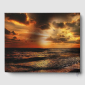 Gepersonaliseerde begrafenis gastenboek met gedich (Achterkant)