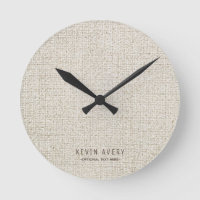 Gepersonaliseerde Beige Linen-textuur