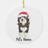 Gepersonaliseerde Bernedole Ceramic Ornament (Achterkant)