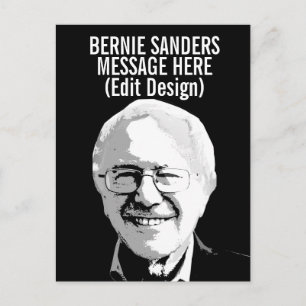 Gepersonaliseerde Bernie Sanders Briefkaart