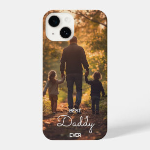 Gepersonaliseerde Best Dad Vaderdag Telefoonhoesje iPhone 14 Hoesje