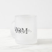 Gepersonaliseerde Best Ever Moeder Moederdag Matglas Koffiemok (Voorkant links)