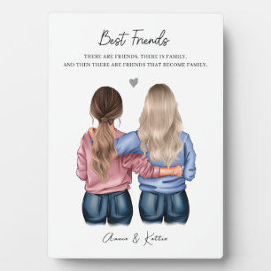 Gepersonaliseerde Best Friend Print, Best Friend G Fotoplaat