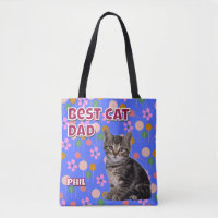 Gepersonaliseerde Beste Cat Dad - Vaderdag Pet Fot