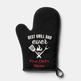 Gepersonaliseerde Beste Grill Dad Ooit Oven Mitt e Ovenwant