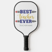 Gepersonaliseerde Beste Leraar Ooit - Gepersonalis Pickleball Paddle (Voorkant)