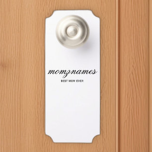 Gepersonaliseerde Beste Mam Ooit Kalligrafie Naam
