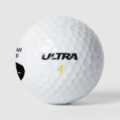 Gepersonaliseerde beste man golfballen (Logo)