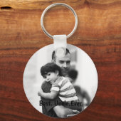 Gepersonaliseerde beste oom ooit sleutelhanger (Voorkant)