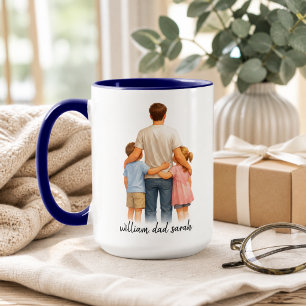 Gepersonaliseerde Beste Papa Ooit Op maat gemaak Mok