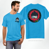 Gepersonaliseerde beste vader in het spel Gift T-shirt