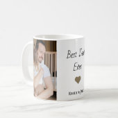 Gepersonaliseerde Beste Vader Ooit Koffie Mok | Ki (Voorkant links)