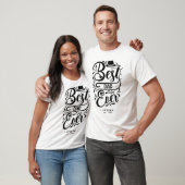 Gepersonaliseerde beste vader ooit Vaderdag Gift B T-shirt (Unisex)