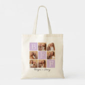 Gepersonaliseerde beste vrienden voor altijd 6 Fot Tote Bag (Achterkant)