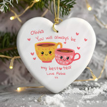 Gepersonaliseerde Bestie Hearts Gift