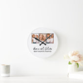 Gepersonaliseerde BFF-fotosjabloon voor vriendscha Ronde Klok (Huis)