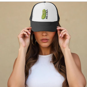 Gepersonaliseerde Big Dill Green Pickle Grappig Trucker Pet