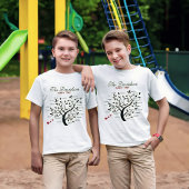 Gepersonaliseerde Big Family Tree (20 namen) T-shirt