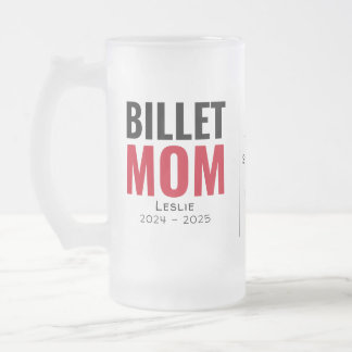 Gepersonaliseerde billet mama met sentimentele quo matglas bierpul