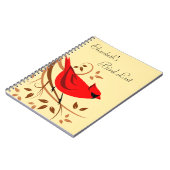 Gepersonaliseerde Bird Watcher Journal Notitieboek (Linkerzijde)