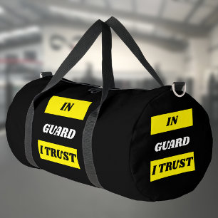 Gepersonaliseerde BJJ In Guard Ik vertrouw Jiu Jit Plunjezak