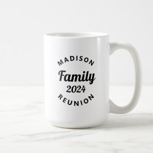 Gepersonaliseerde Black Family Reunion 2024 Matchi Koffiemok