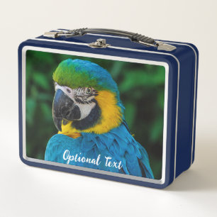 Gepersonaliseerde Blauwe en Gele Macaw Parrot