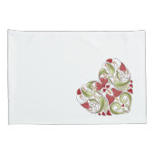 Gepersonaliseerde Bloed Hart Kussen Hoesjes Kussensloop (Achterkant-Rechts)