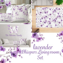 Gepersonaliseerde Bloemen Monogram Muursticker – H