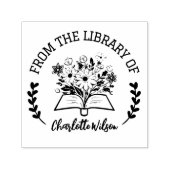 Gepersonaliseerde bloemen uit de bibliotheek van h zelfinktende stempel (Design)