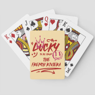 Gepersonaliseerde Bloemen Uitnodiging Suite Pokerkaarten