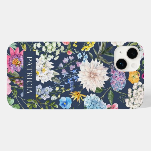 GEPERSONALISEERDE BLOEMEN WILDBLOEMEN IPHONE 14 Case-Mate iPhone CASE (Achterkant (horizontaal))