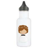 Gepersonaliseerde Bloemenmeisje Gift-Water Fles (Links)