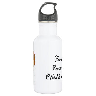 Gepersonaliseerde Bloemenmeisje Gift-Water Fles