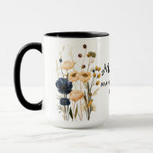 Gepersonaliseerde Bloemmanifestatie Mok (Links)