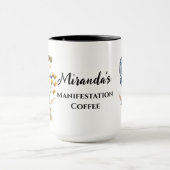 Gepersonaliseerde Bloemmanifestatie Mok (Midden)