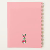 Gepersonaliseerde Bloom Believer Roze Paasplanner Planner (Achterkant)