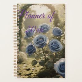 Gepersonaliseerde Blue Roos Love Custom Wedding &  Planner