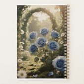 Gepersonaliseerde Blue Roos Love Custom Wedding &  Planner (Achterkant)