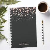 Gepersonaliseerde Blush & Black Planner