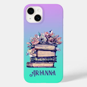 Gepersonaliseerde boeken en Rozen Case-Mate iPhone 14 Hoesje