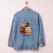 Gepersonaliseerde boeken en thee denim jacket (Hangar)