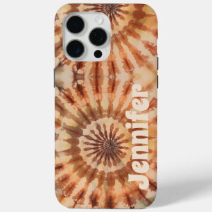 Gepersonaliseerde Bohemian Tie Dye iPhone / iPad c iPhone 15 Pro Max Hoesje